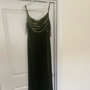 REVELRY size 4 olive skye dress